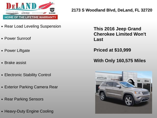 Used 2016 Beige Jeep Limited image 12
