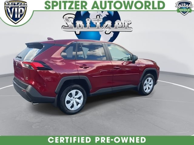 Certified Used 2025 Red Toyota LE image 9