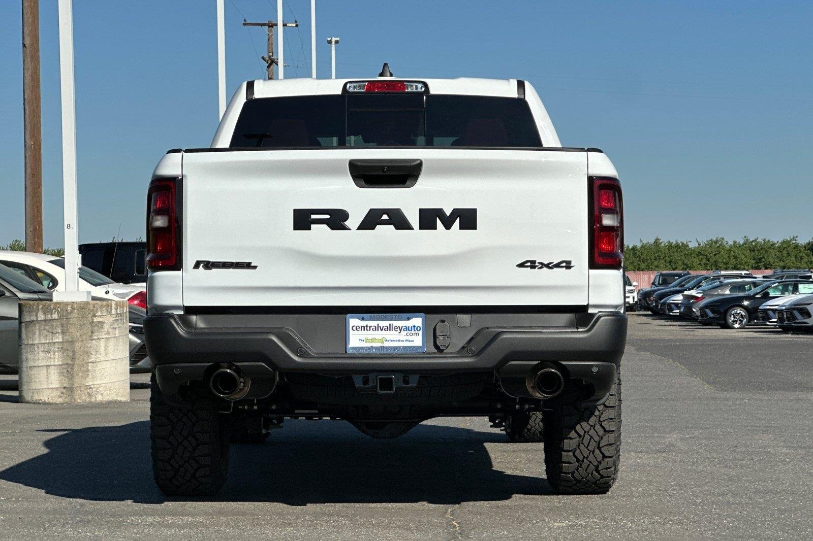 New 2026 Bright White Clearcoat Ram Rebel image 5