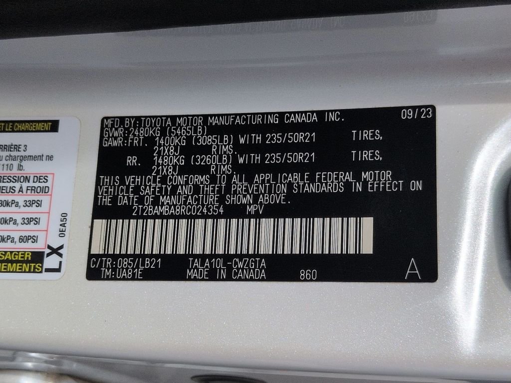 Used 2024 White Lexus 350 Premium Plus image 26