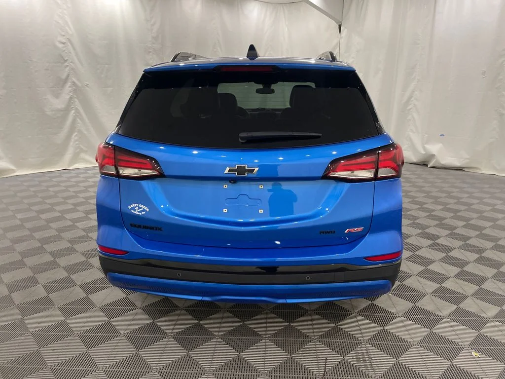 Certified Used 2024 Riptide Blue Metallic Chevrolet RS image 7