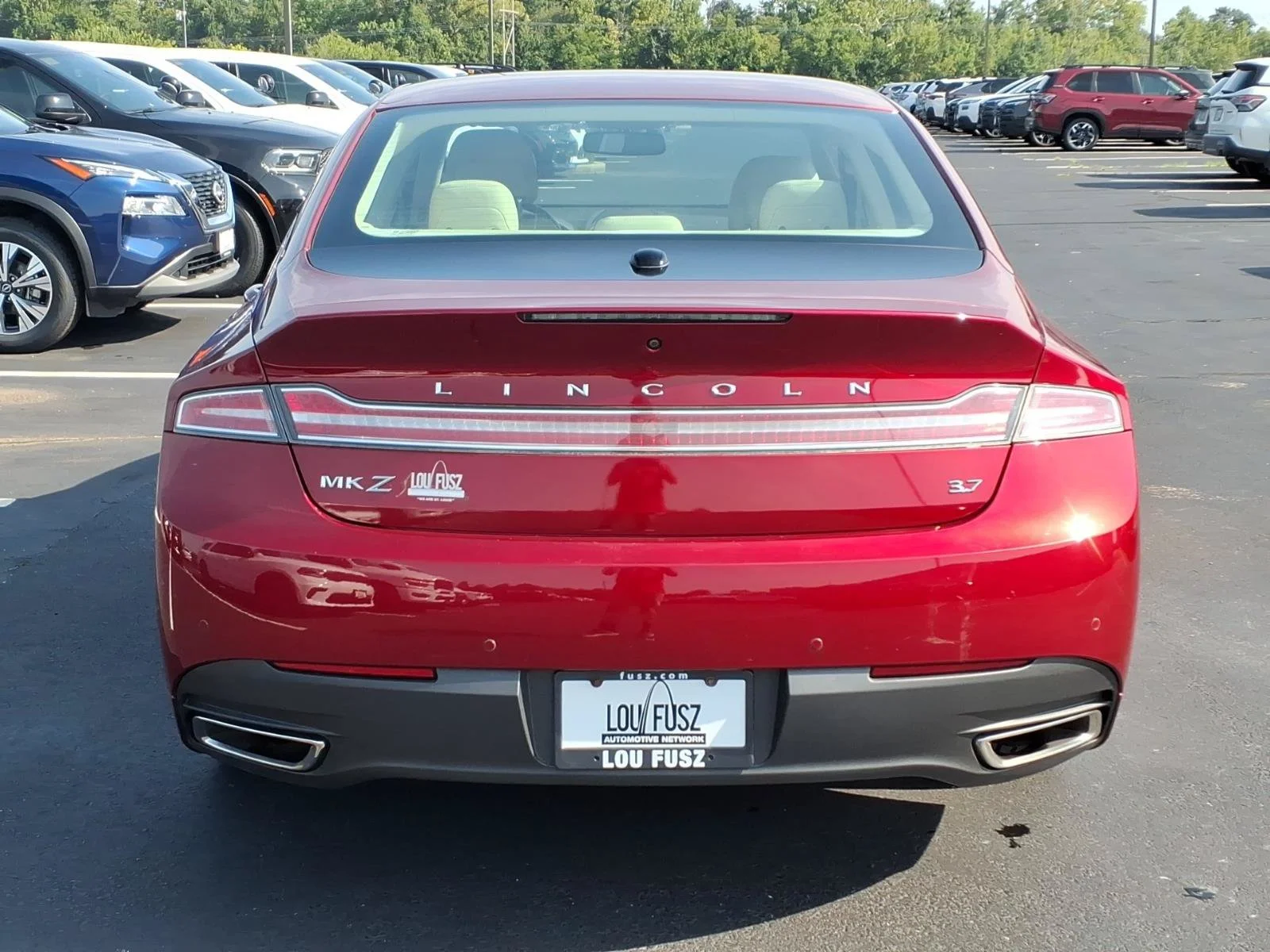 Used 2014 Ruby Red Metallic Lincoln Base image 29
