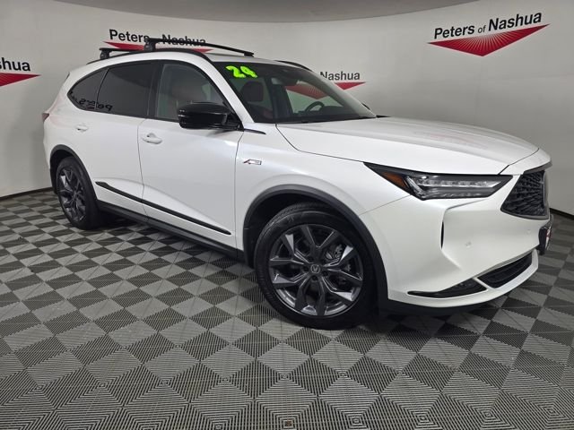 Used 2024 Platinum White Pearl Acura A-Spec image 1