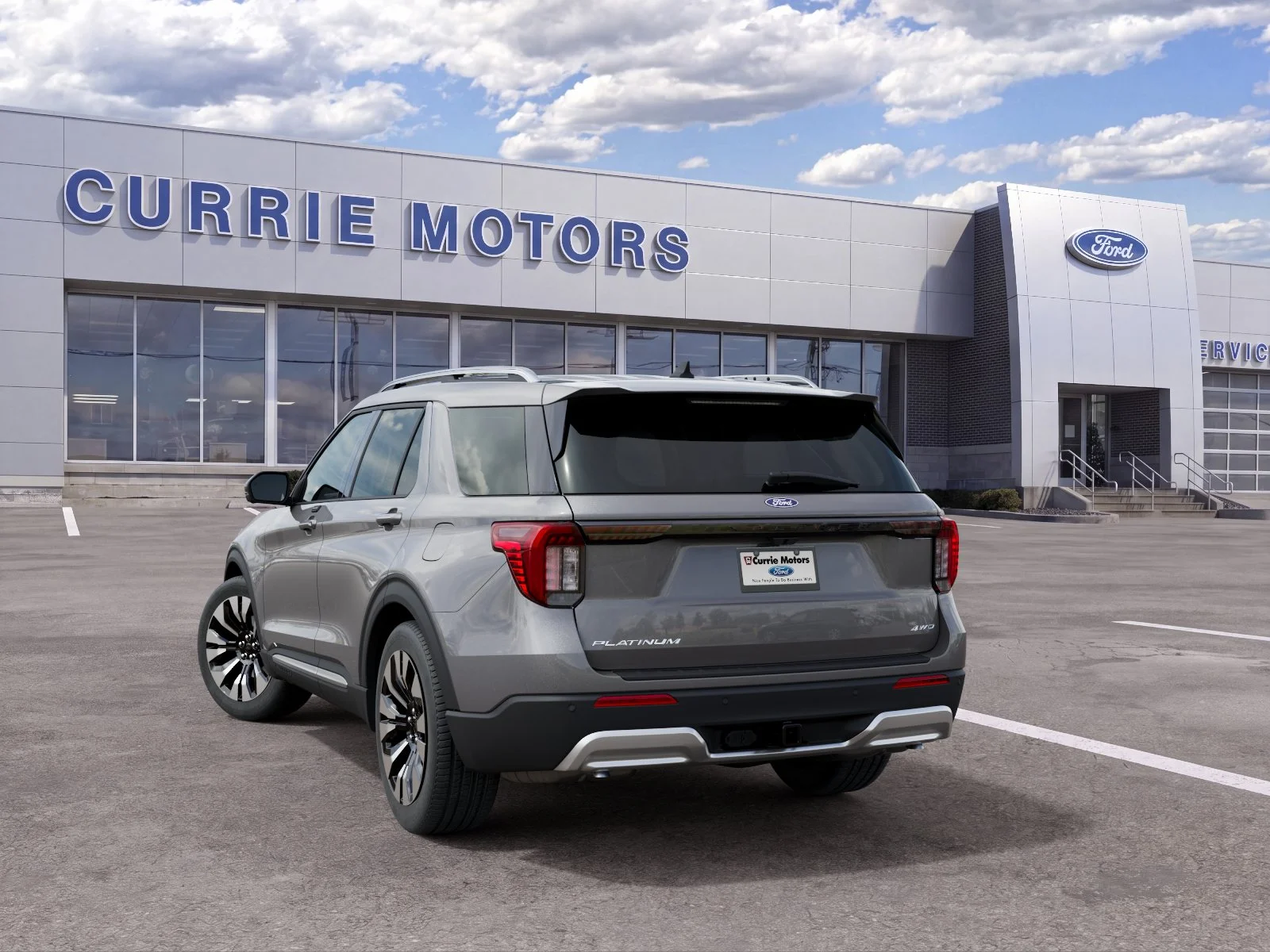 New 2027 Carbonized Gray Metallic Ford Platinum image 8