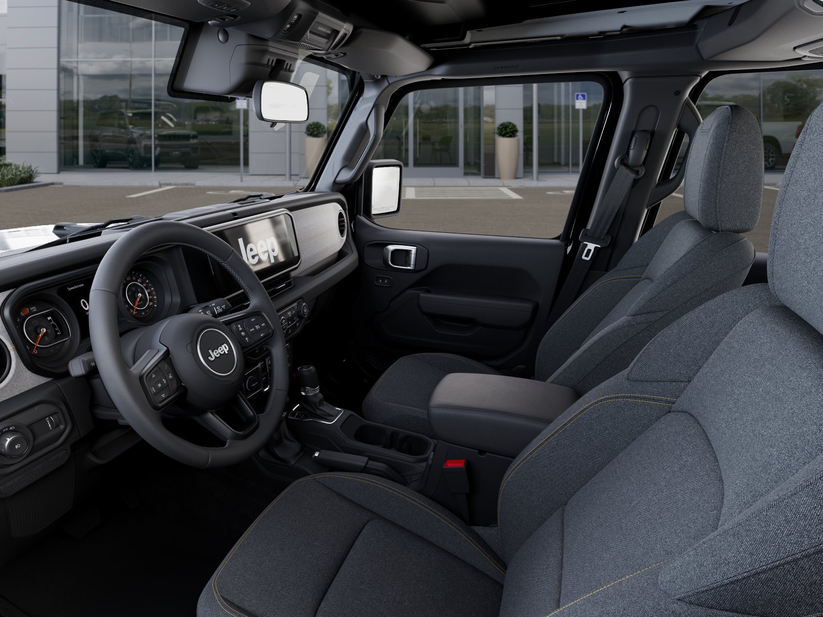 New 2026 Black Clear-Coat Exterior Paint Jeep Sport S image 60