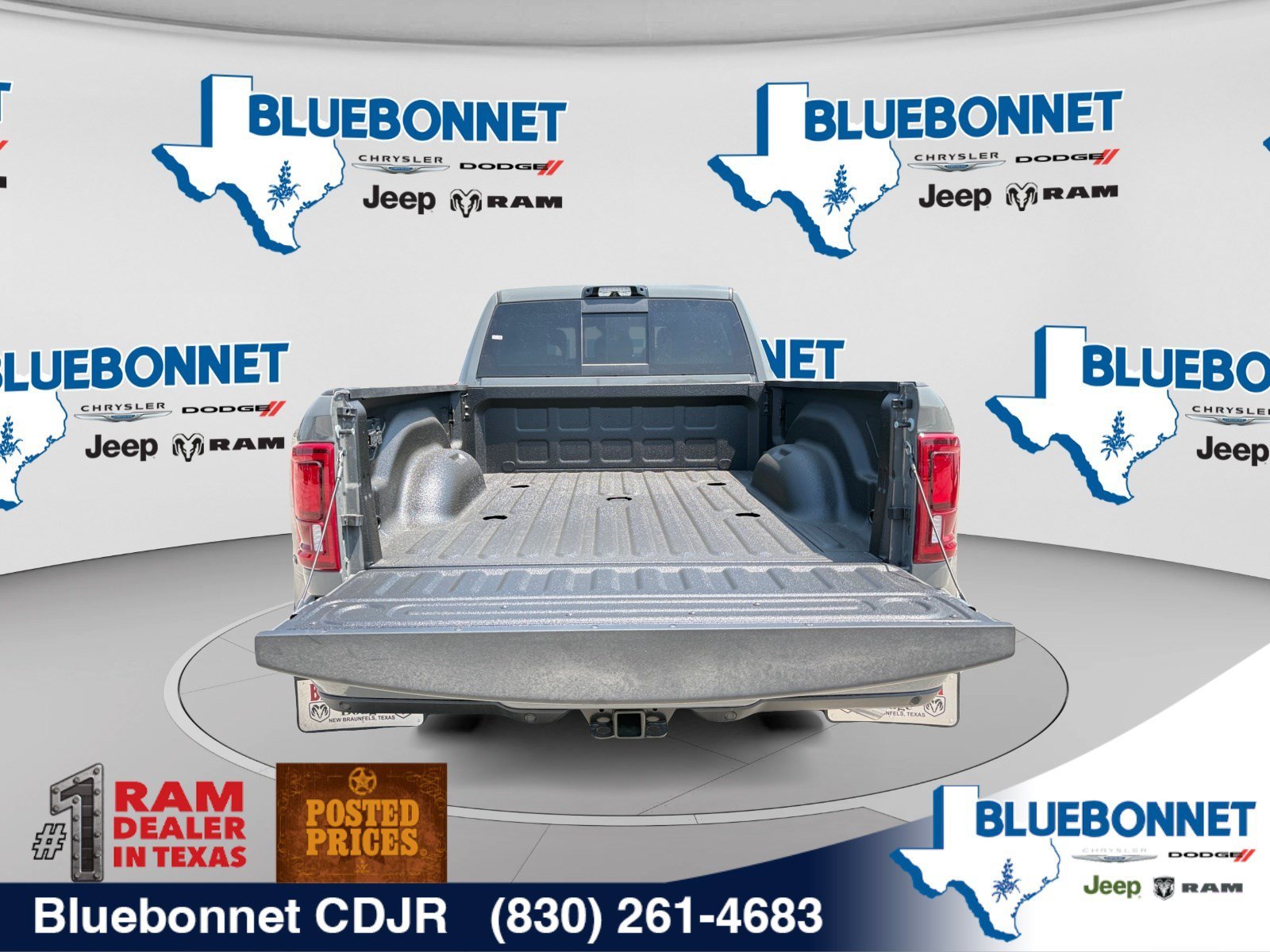 New 2026 Ceramic Gray Clear-Coat Exterior Paint RAM Laramie image 21