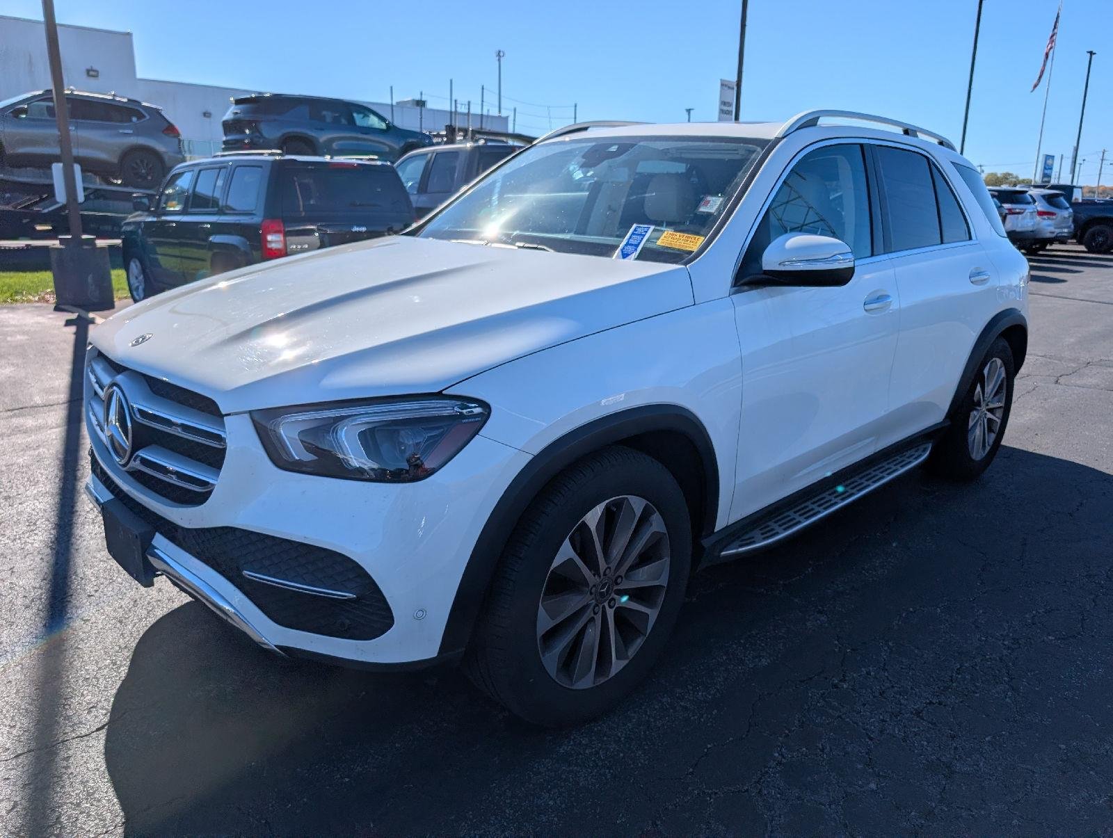 Used 2020 Polar White Mercedes-Benz GLE 350 image 4