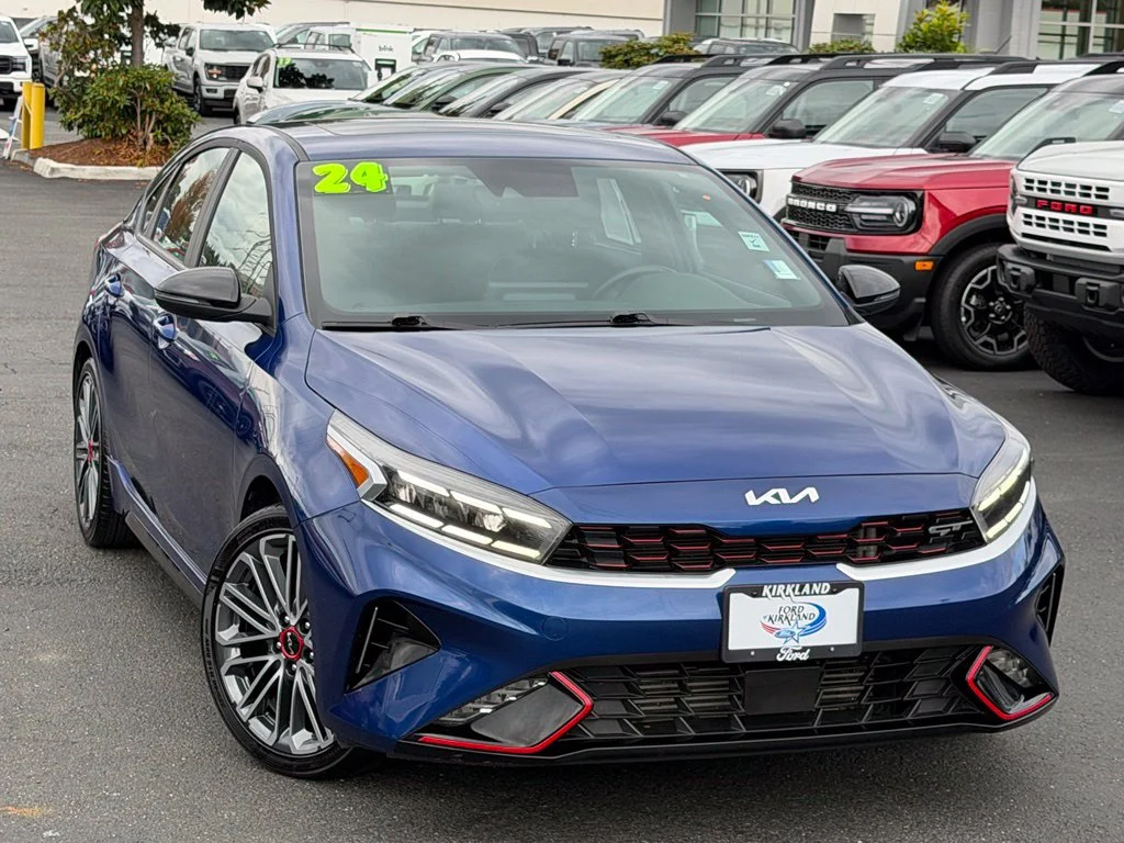 Used 2024 Deep Sea Blue Kia GT image 1