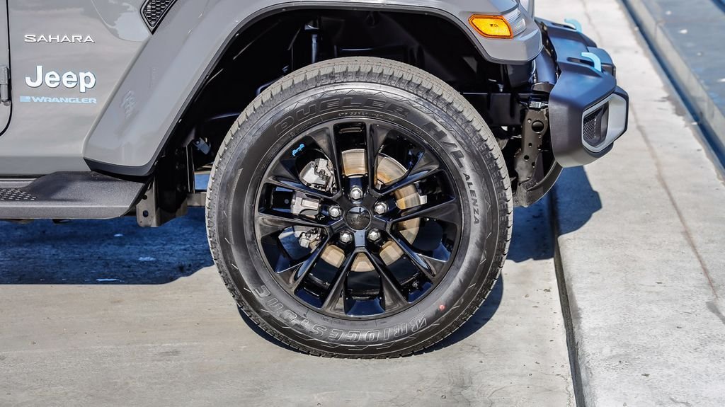 Used 2023 Gray Clearcoat Jeep Sahara 4xe image 11