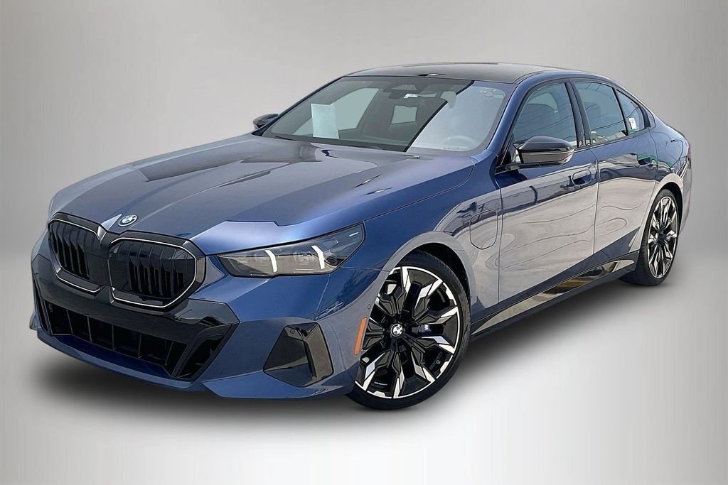 Used 2026 Blue BMW 550e xDrive image 2