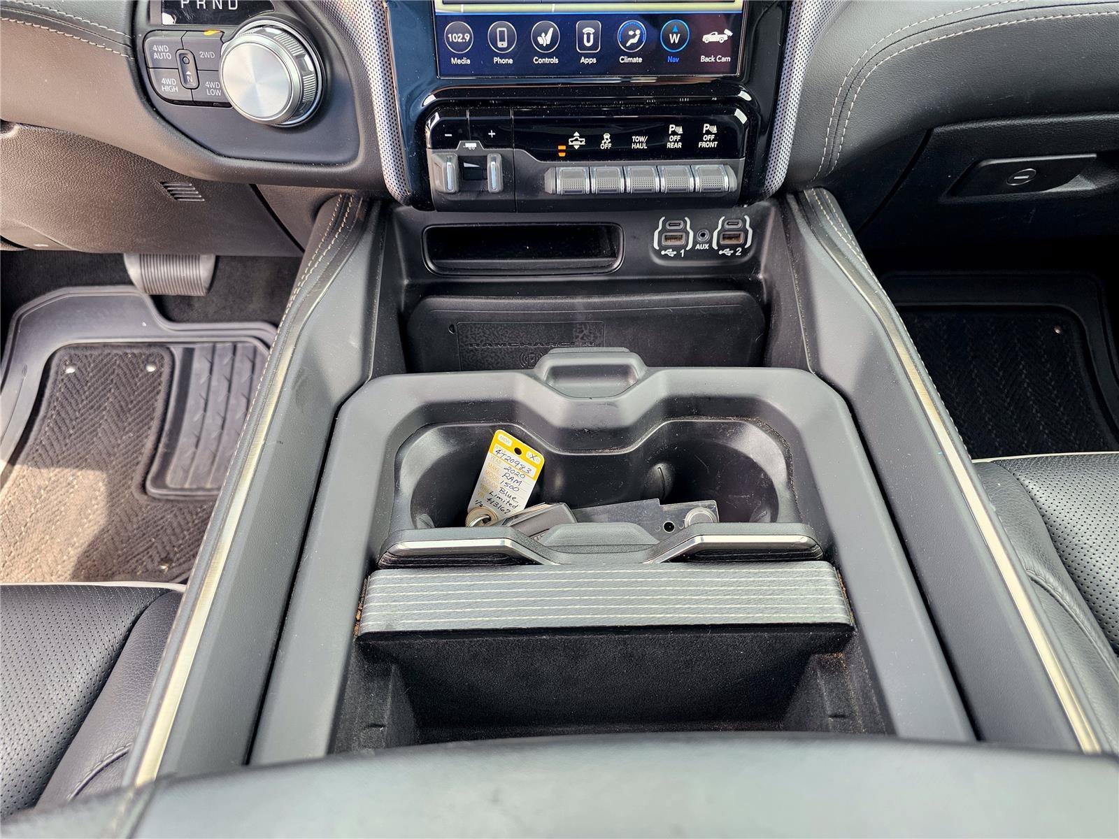 Used 2020 Patriot Blue Pearlcoat Ram Limited image 28