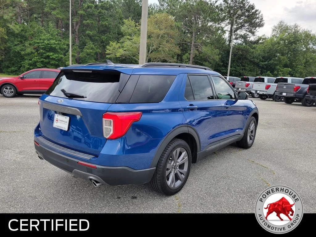 Used 2022 Blue Ford XLT image 6