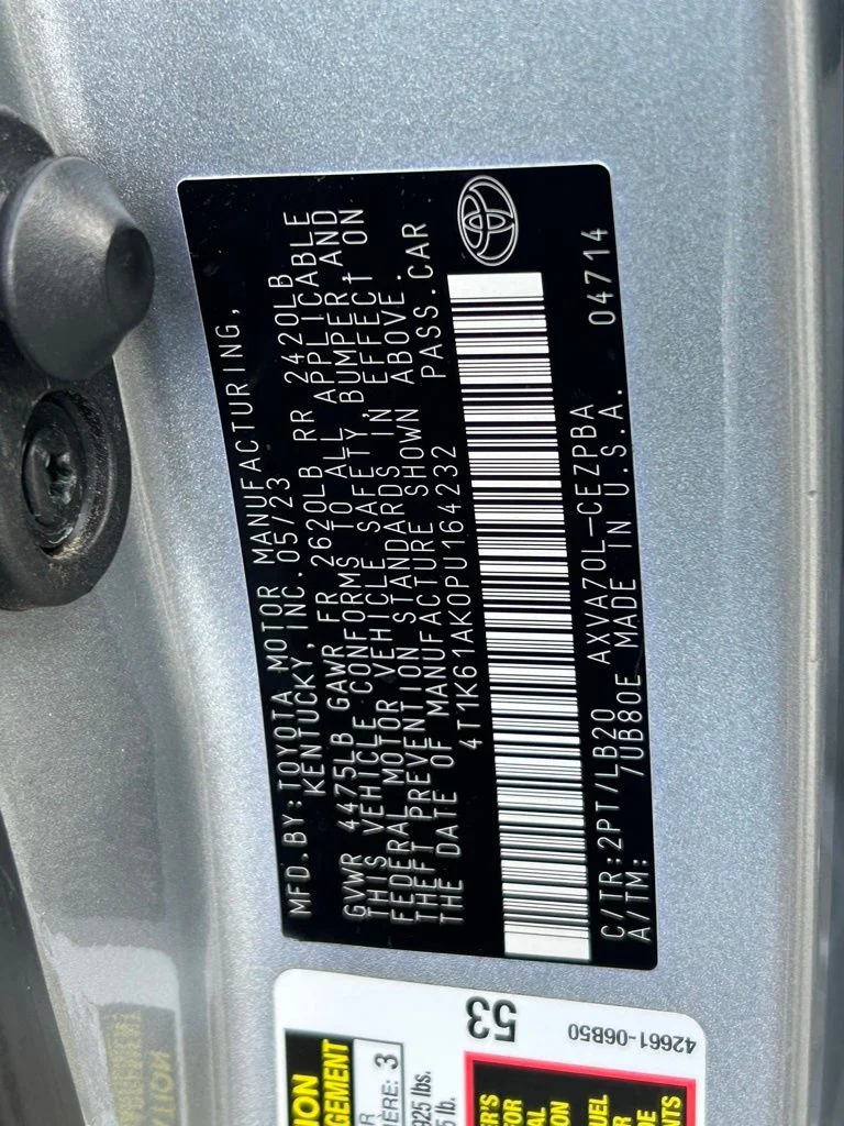 Used 2023 Silver Toyota XSE image 51