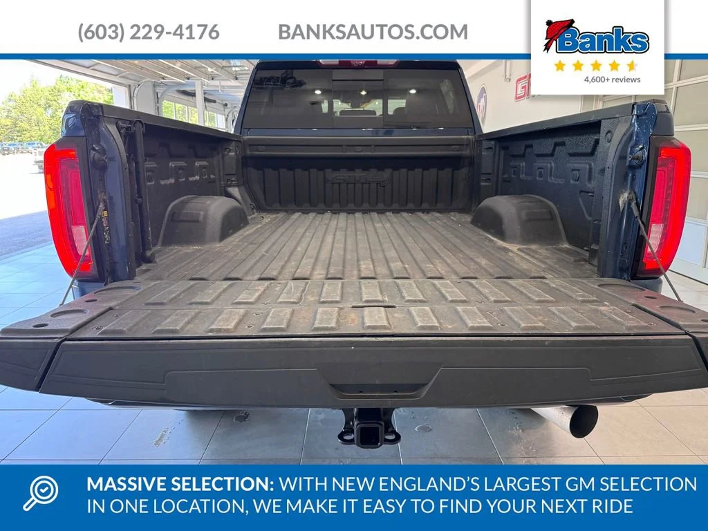 Used 2023 Pacific Blue Metallic GMC AT4 image 7