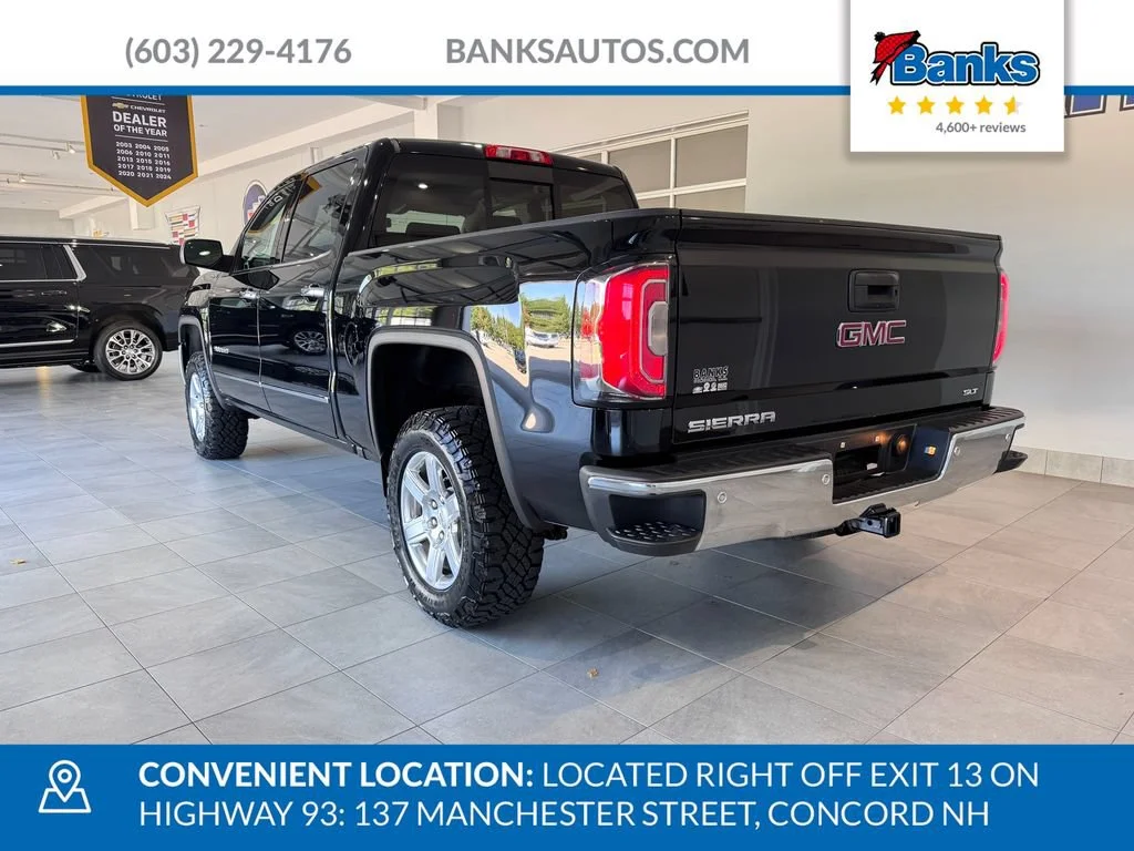 Used 2018 ONYX BLACK GMC SLT image 6