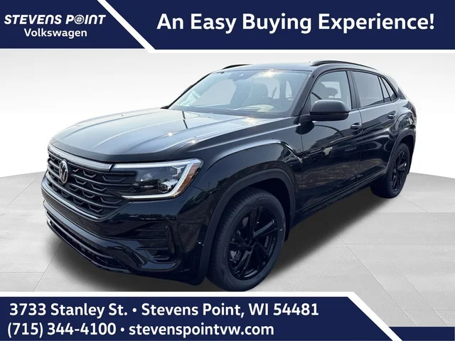 2026 Volkswagen Atlas Cross Sport 2.0T SEL R-Line Black