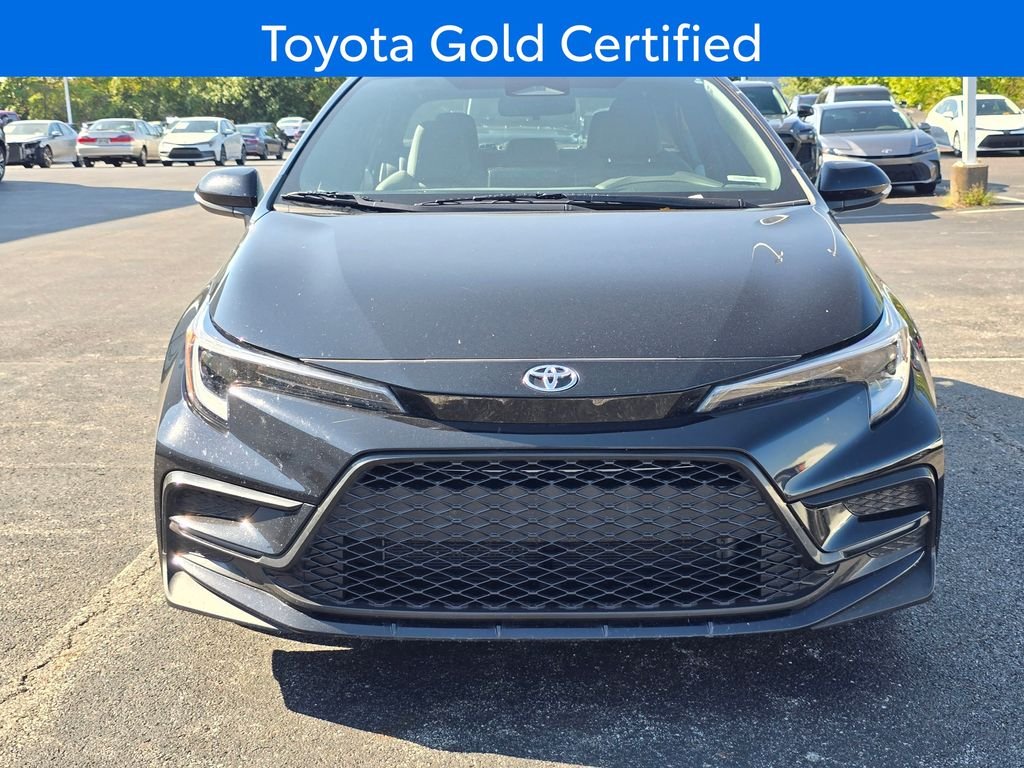 Certified Used 2024 Black Toyota SE image 2