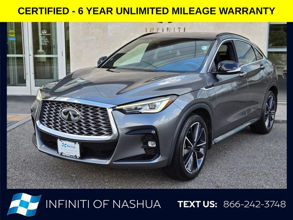 Certified Used 2023 Gray INFINITI LUXE image 1