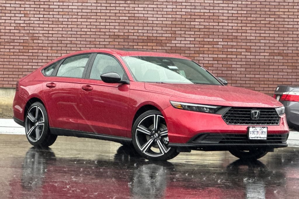 New 2026 Radiant Red Metallic Honda Sport image 2