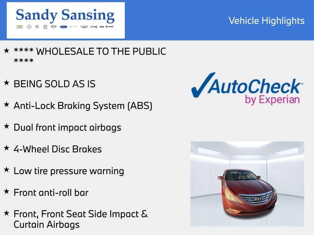 Used 2011 Red Hyundai Limited image 7