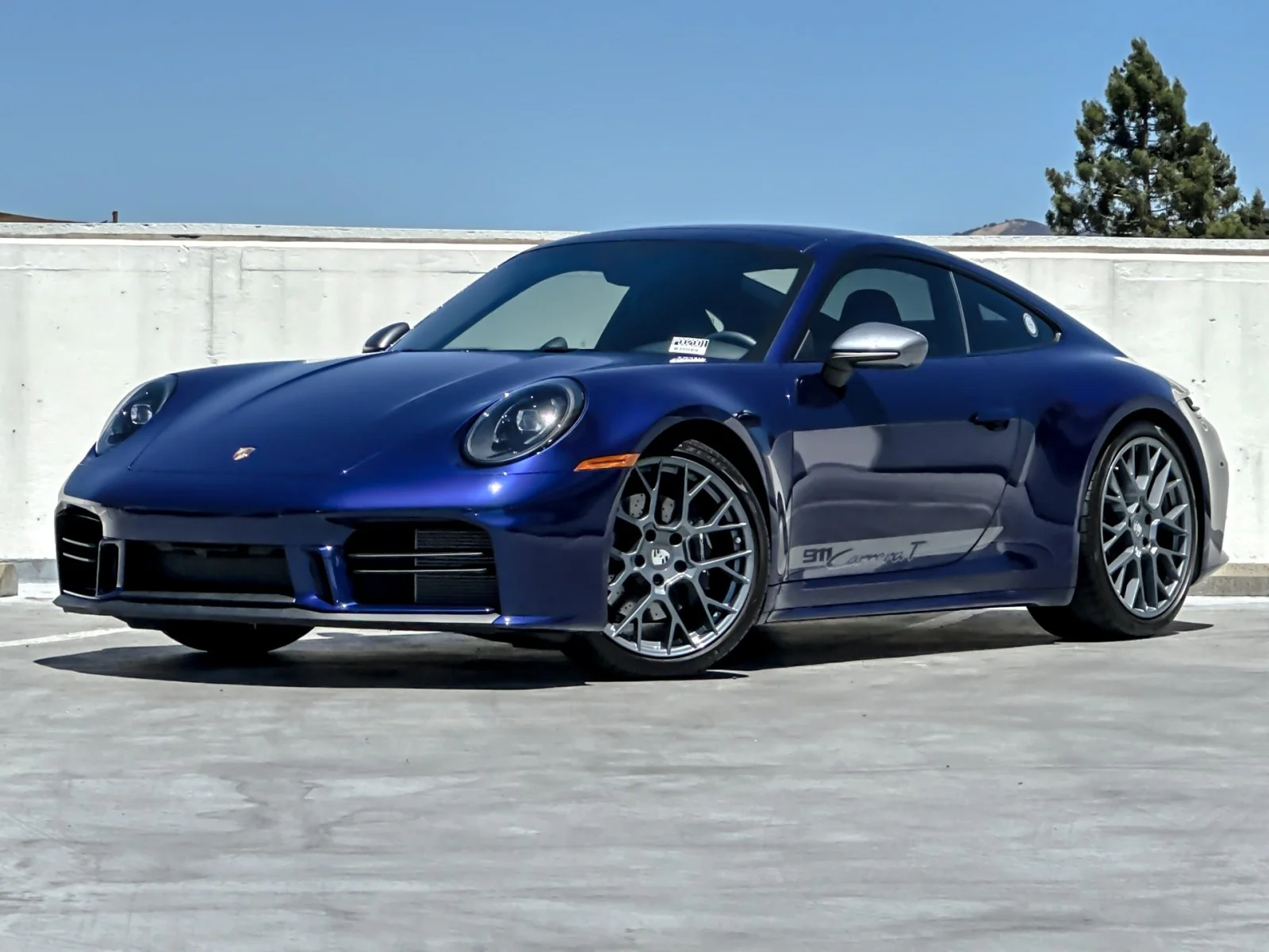 Used 2025 Gentian Blue Metallic Porsche Carrera T image 1