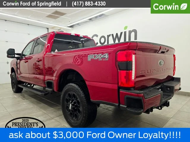 New 2026 Ruby Red Metallic Tinted Clearcoat Ford F-250® Lariat® image 4
