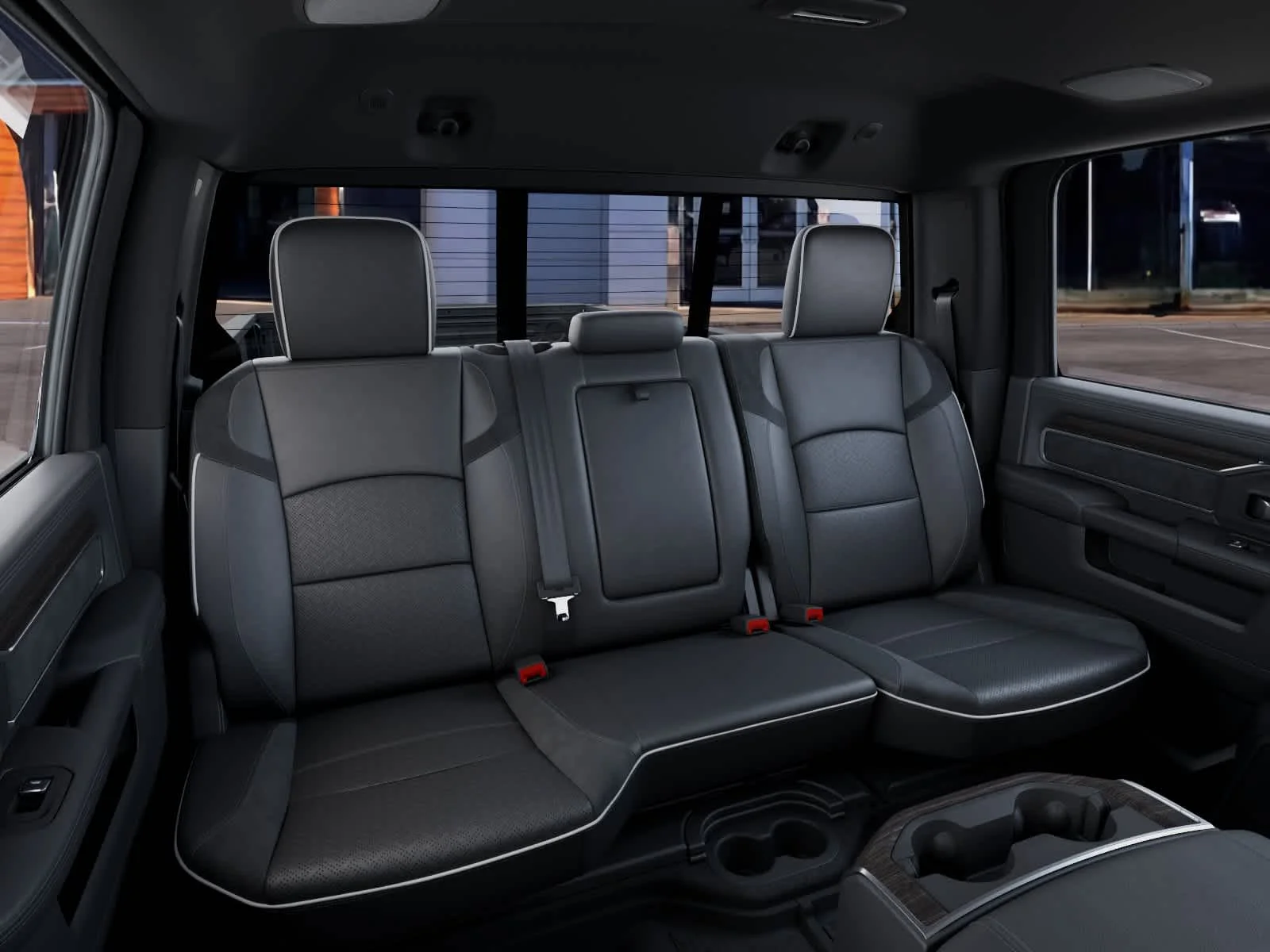 New 2027 Diamond Black Crystal Pearl-Coat Exterior Paint RAM Laramie image 15