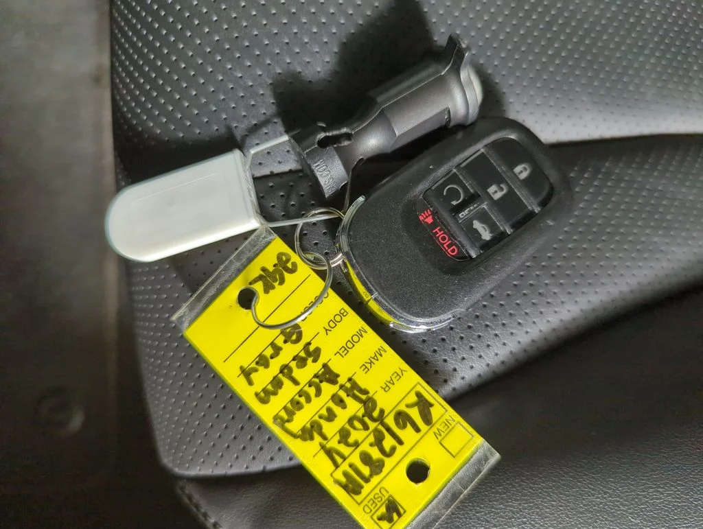 Certified Used 2024 Meteorite Gray Metallic Honda HYBRID TRG image 24