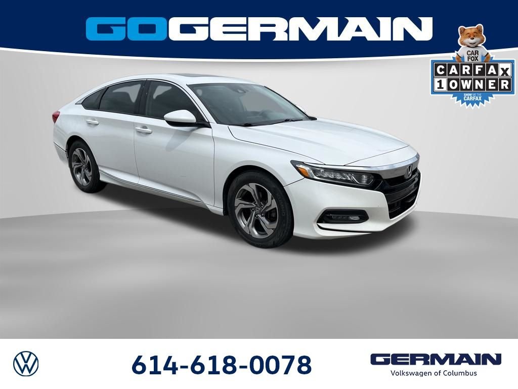 Used 2019 Platinum White Pearl Honda EX image 9