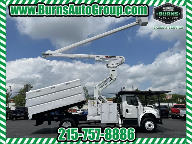2017 FREIGHTLINER M2 106 Cummins Diesel AUTOMATIC 75ft Elevator Forestry 