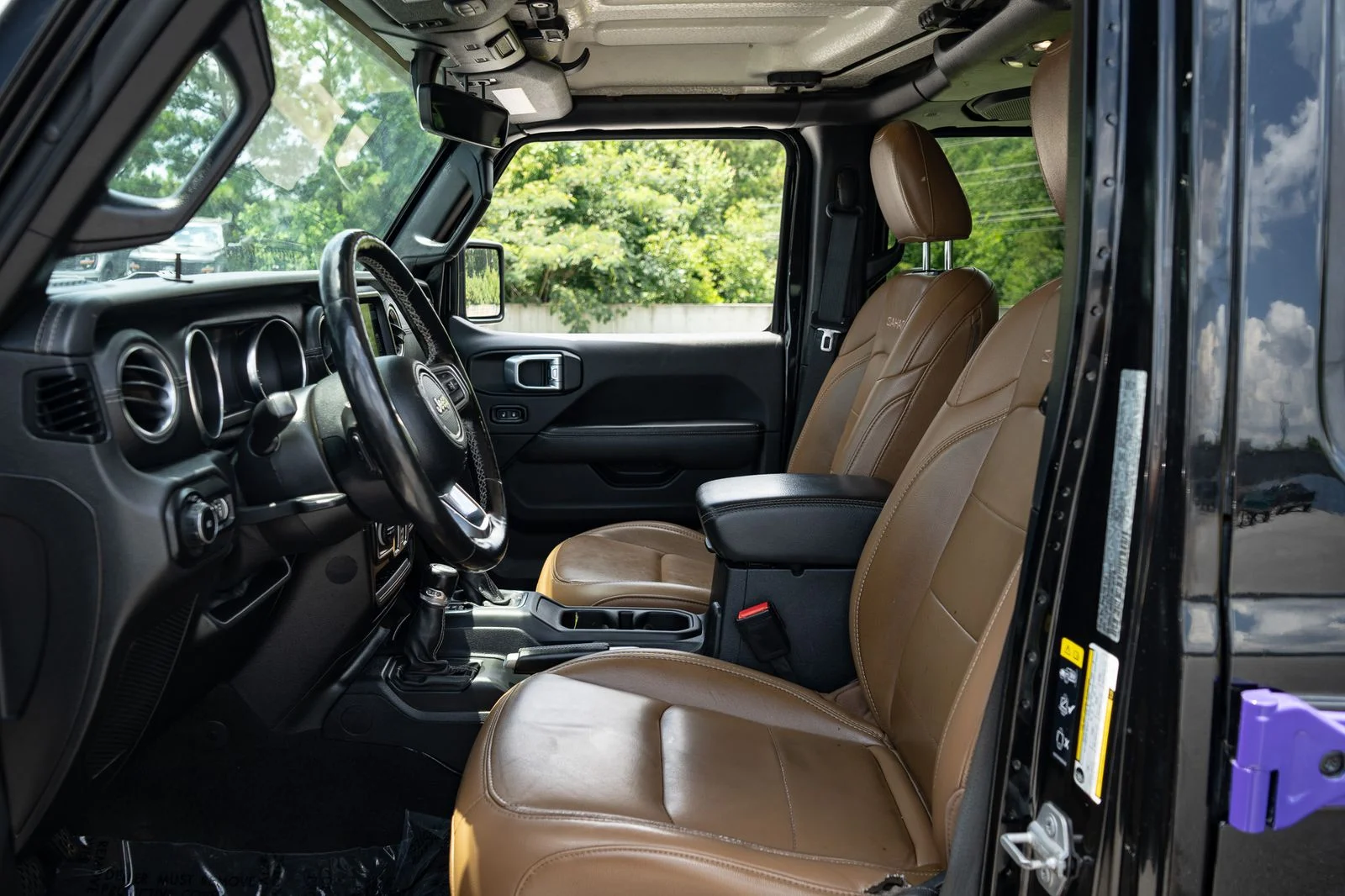 Used 2021 Black Clearcoat Jeep Unlimited Sahara image 14