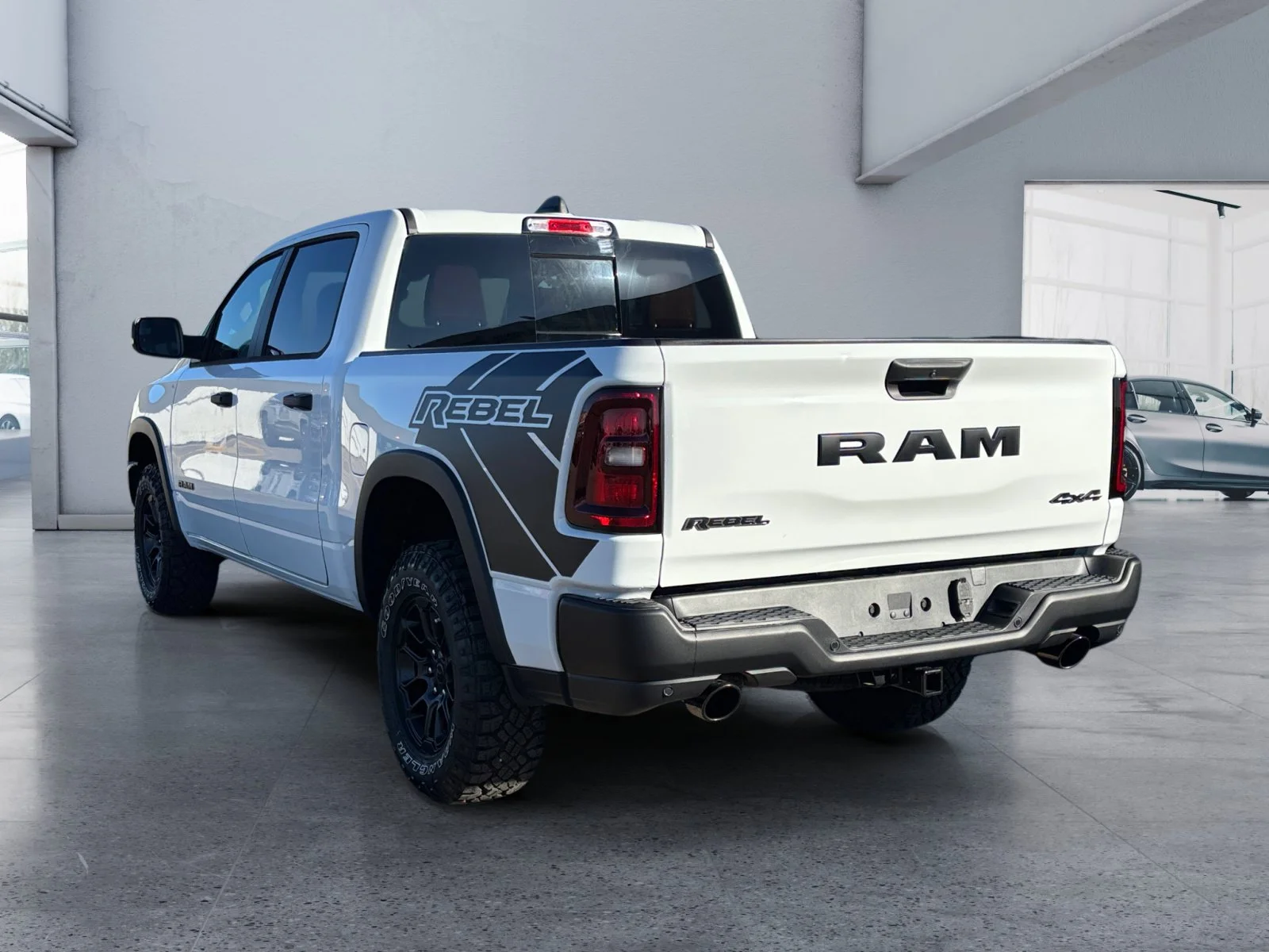 New 2027 BRIGHT WHITE Ram Rebel image 3