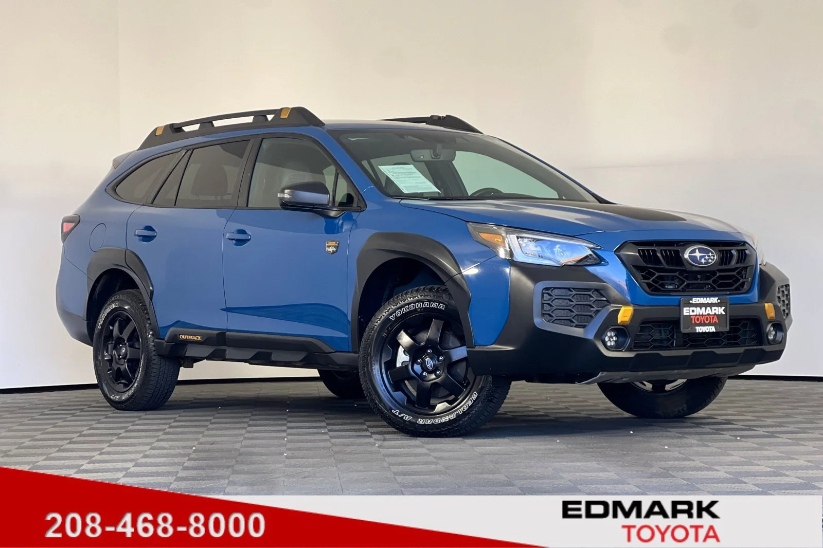 Used 2024 Geyser Blue Subaru Wilderness image 1