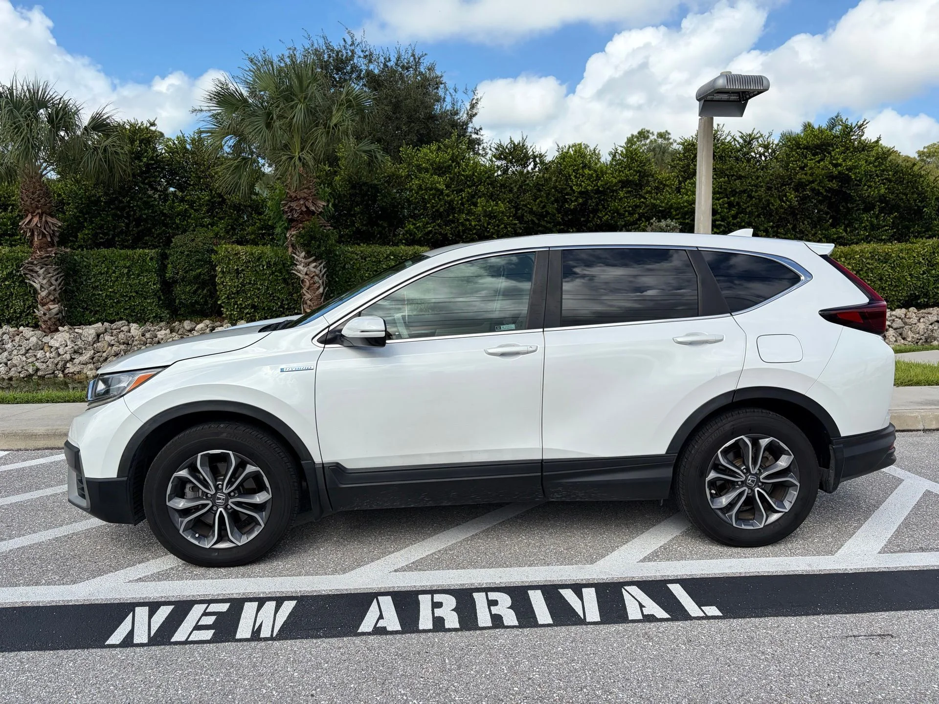 Used 2022 Platinum White Pearl Honda EX-L image 10