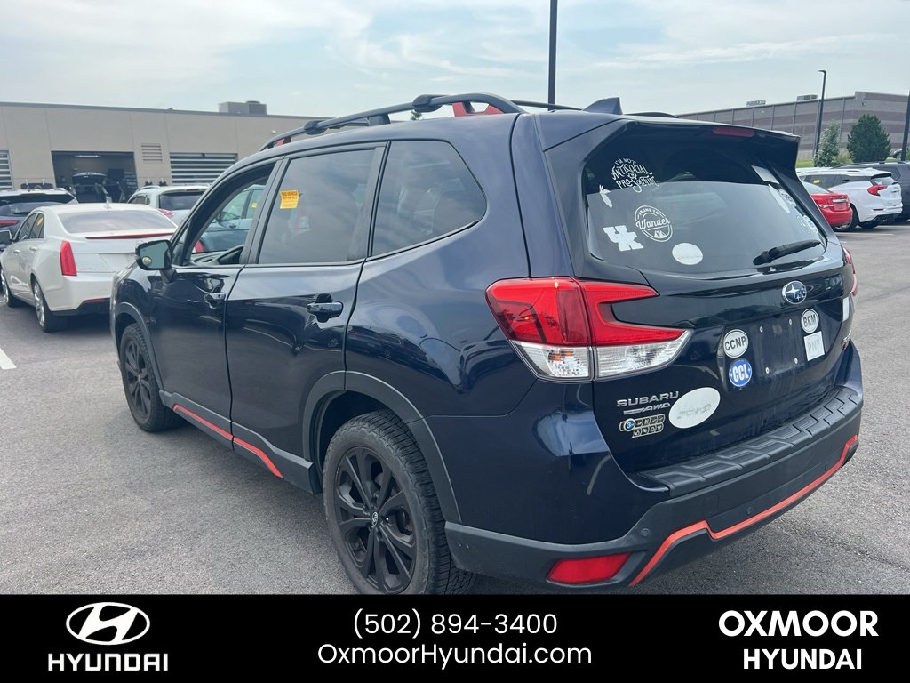 Used 2019 Dark Blue Pearl Subaru Sport image 6