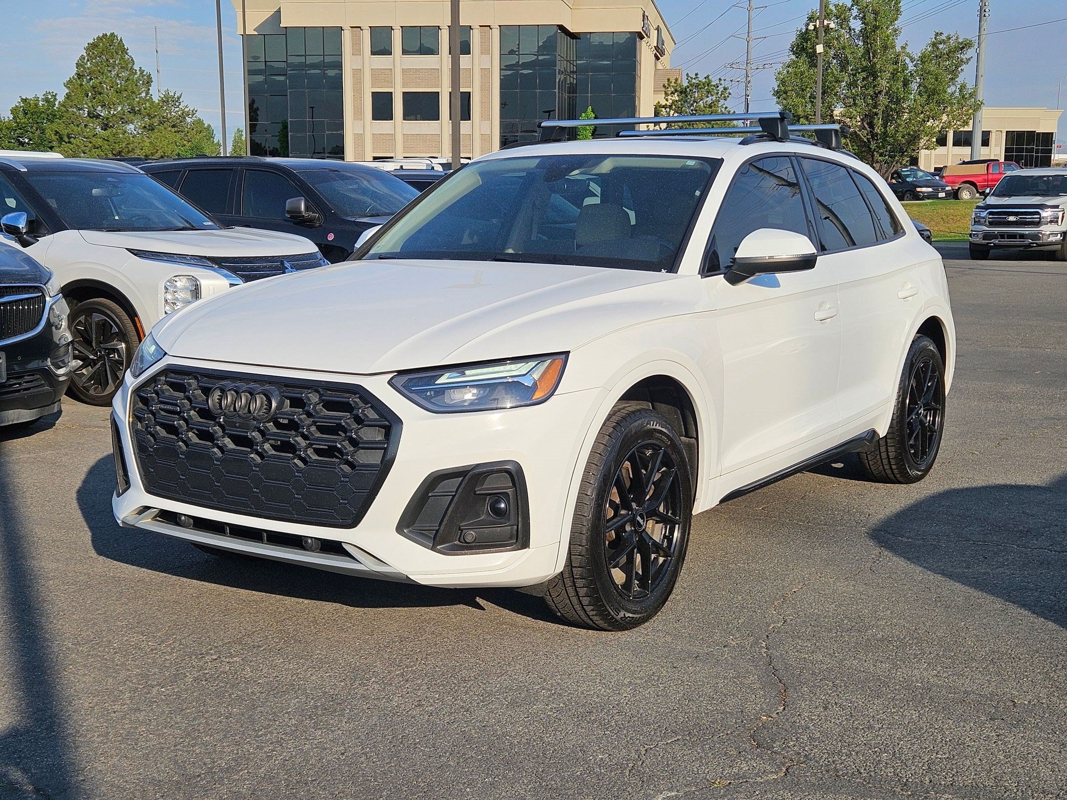 Certified Used 2022 Ibis White Audi S line Premium Plus image 8