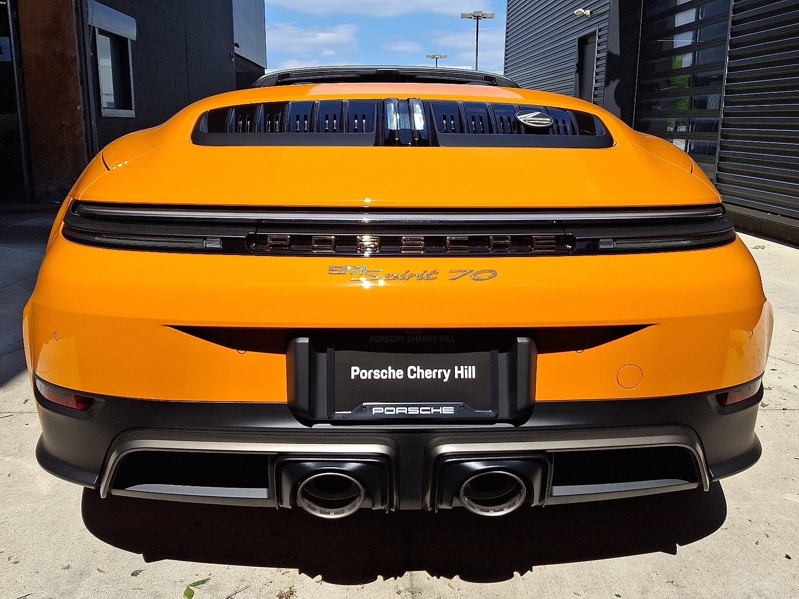 New 2026 Paint to Sample: Signalorange Porsche Spirit 70 image 6