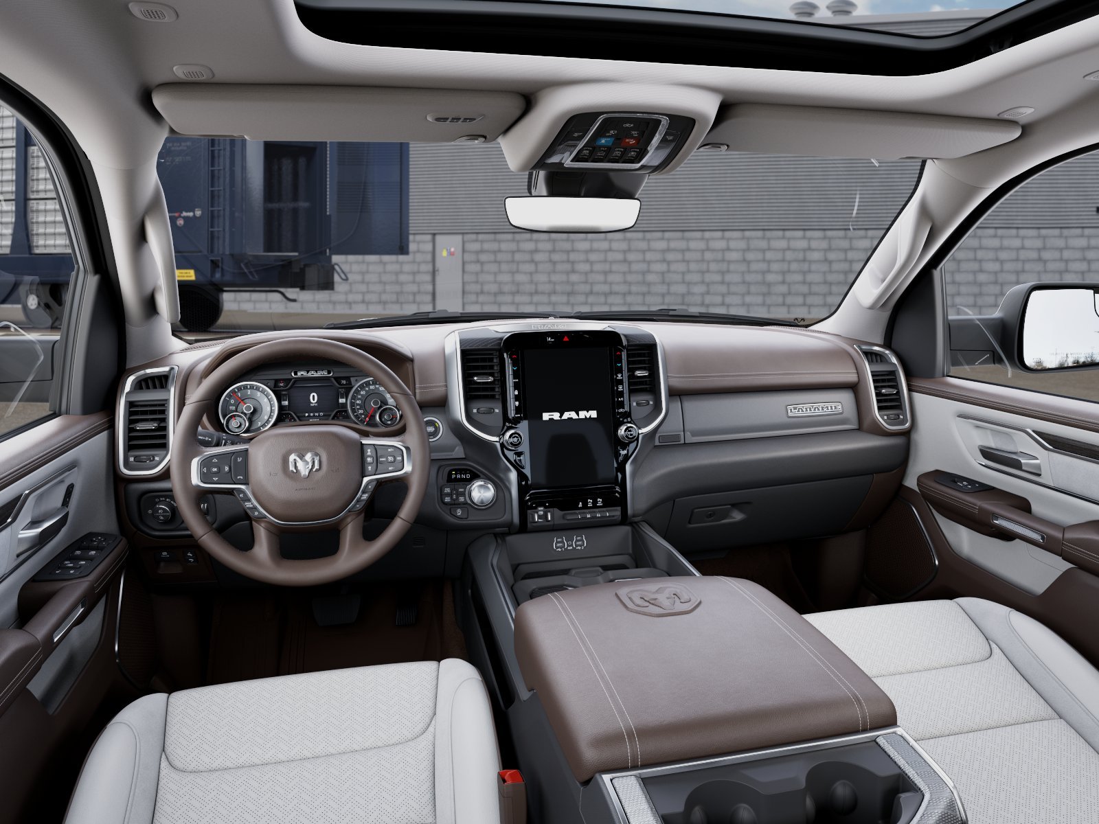 New 2026 Diamond Black Crystal Pearl-Coat Exterior Paint RAM LARAMIE image 8