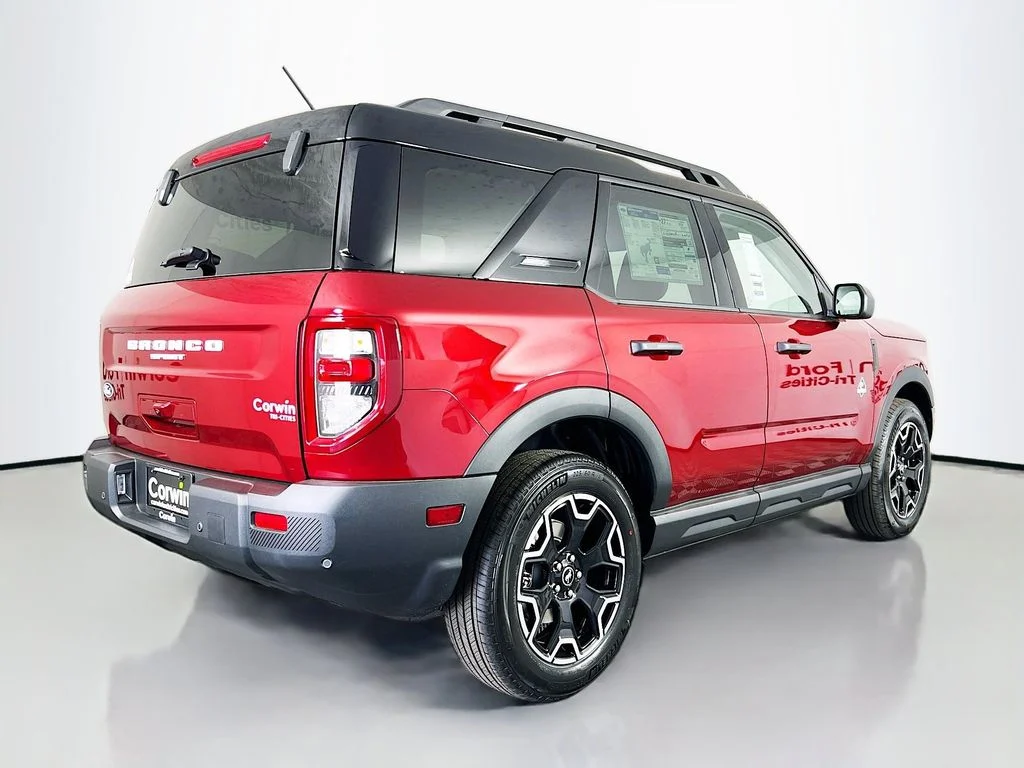 New 2026 Ruby Red Metallic Tinted Clearcoat Ford Outer Banks image 15