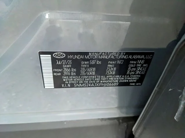 Used 2023 Gray Hyundai SEL image 32