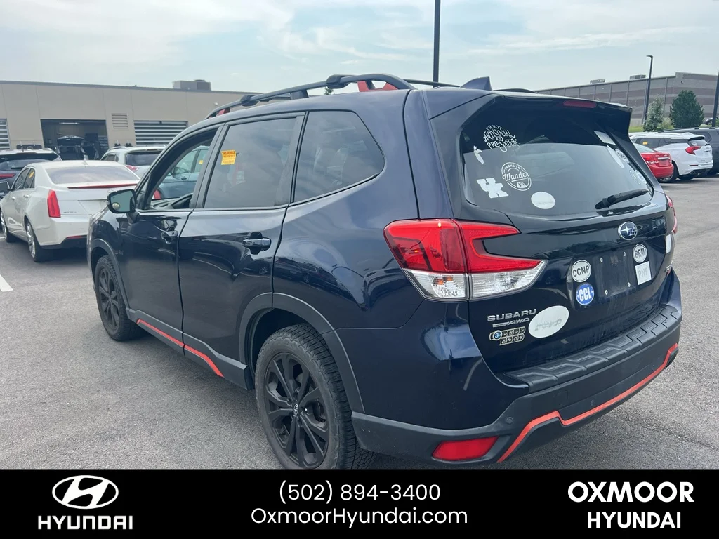 Used 2019 Dark Blue Pearl Subaru Sport image 6