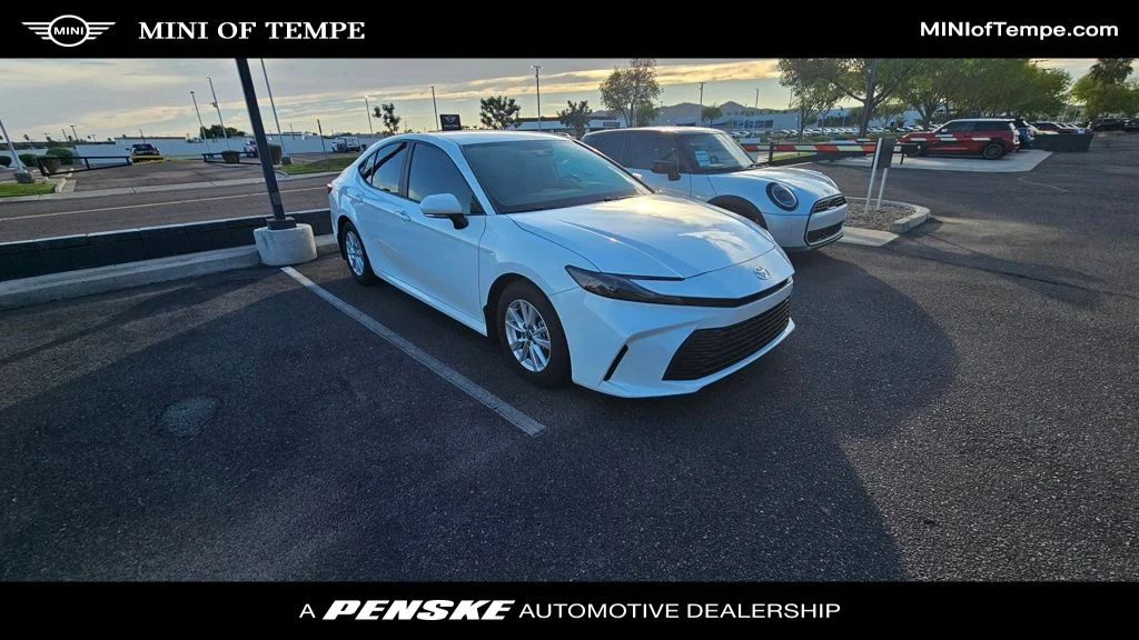 Used 2025 White Toyota LE image 1
