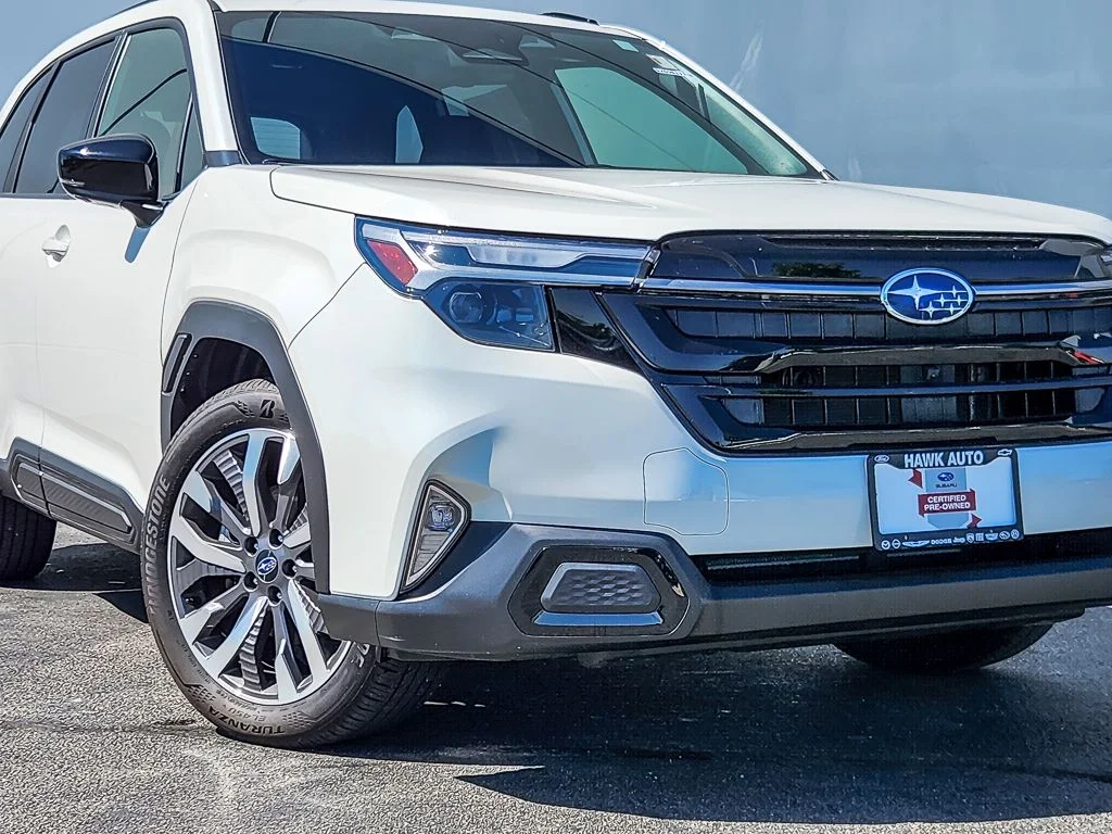 Used 2025 White Subaru Touring image 2