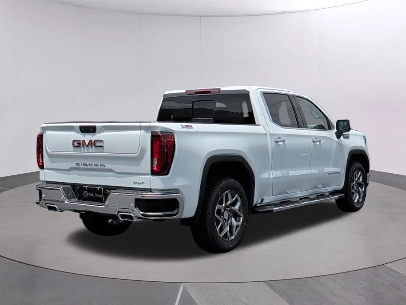 New 2026 Glacier White Tricoat GMC SLT image 6