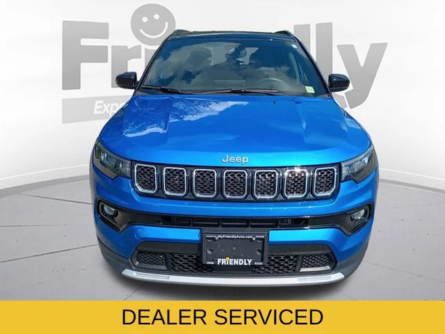 Used 2024 Blue Jeep Limited image 2
