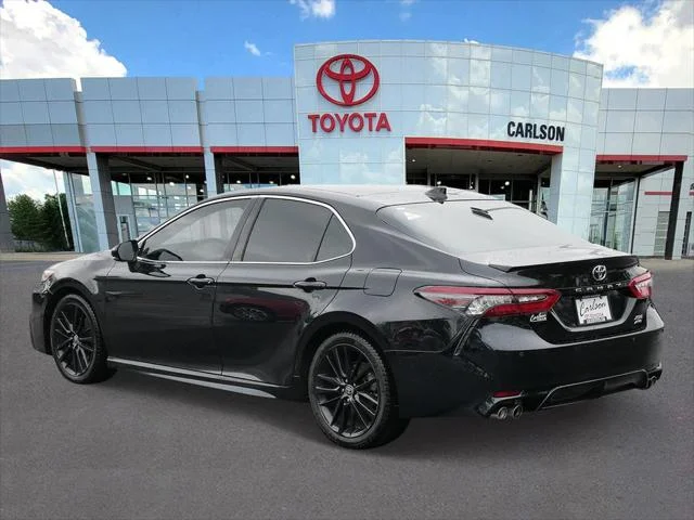 Certified Used 2021 MIDNIGHT BLACK METAL Toyota  image 6