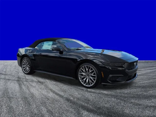 New 2026 Shadow Black Ford EcoBoost® Premium Convertible image 2