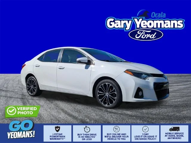 2016 Toyota Corolla S Plus