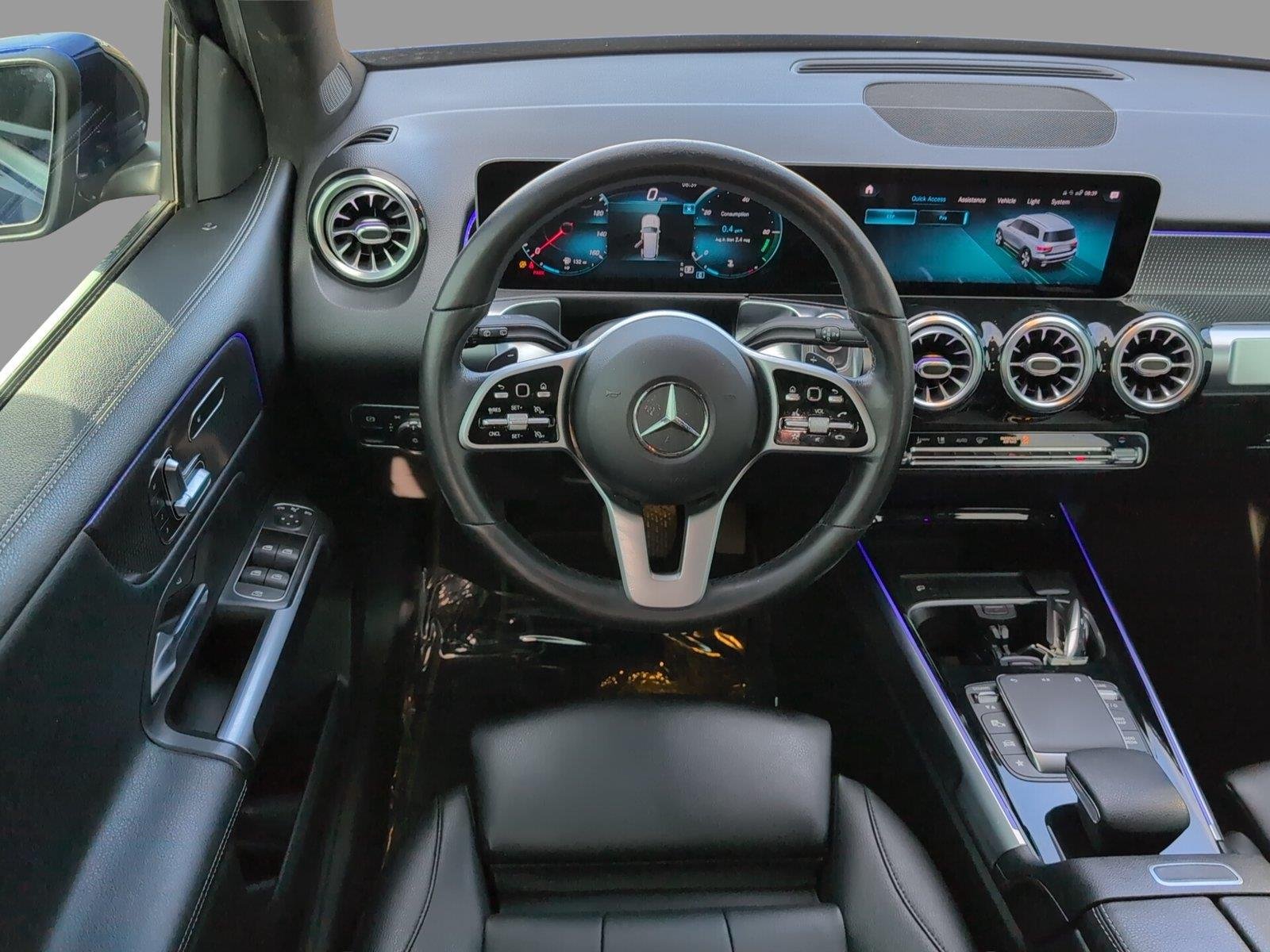Used 2021 Galaxy Blue Metallic Mercedes-Benz GLB 250 image 32