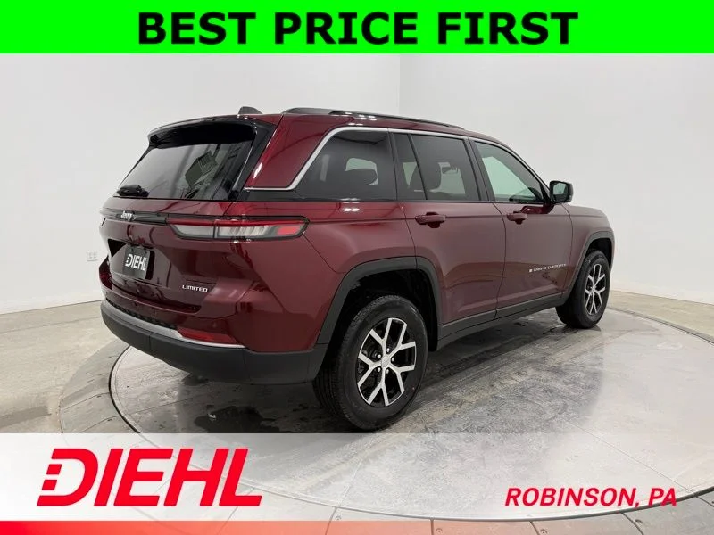 New 2026 Velvet Red Pearl-Coat Exterior Paint Jeep Limited image 7